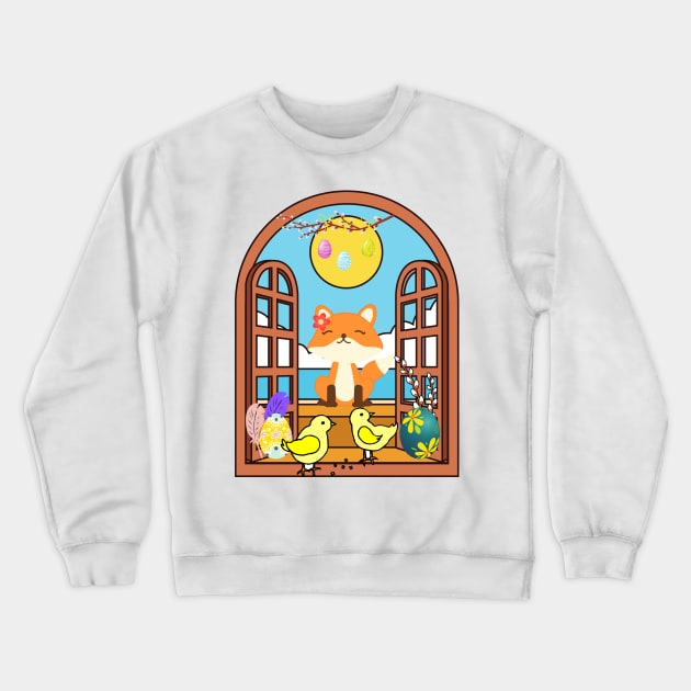 Easter Sunday Crewneck Sweatshirt by DAZu